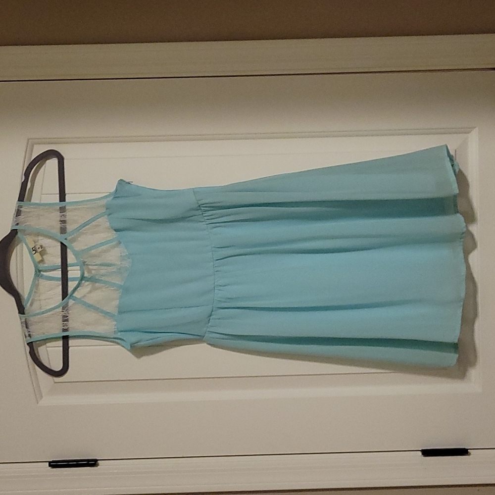 Light blue small dress
